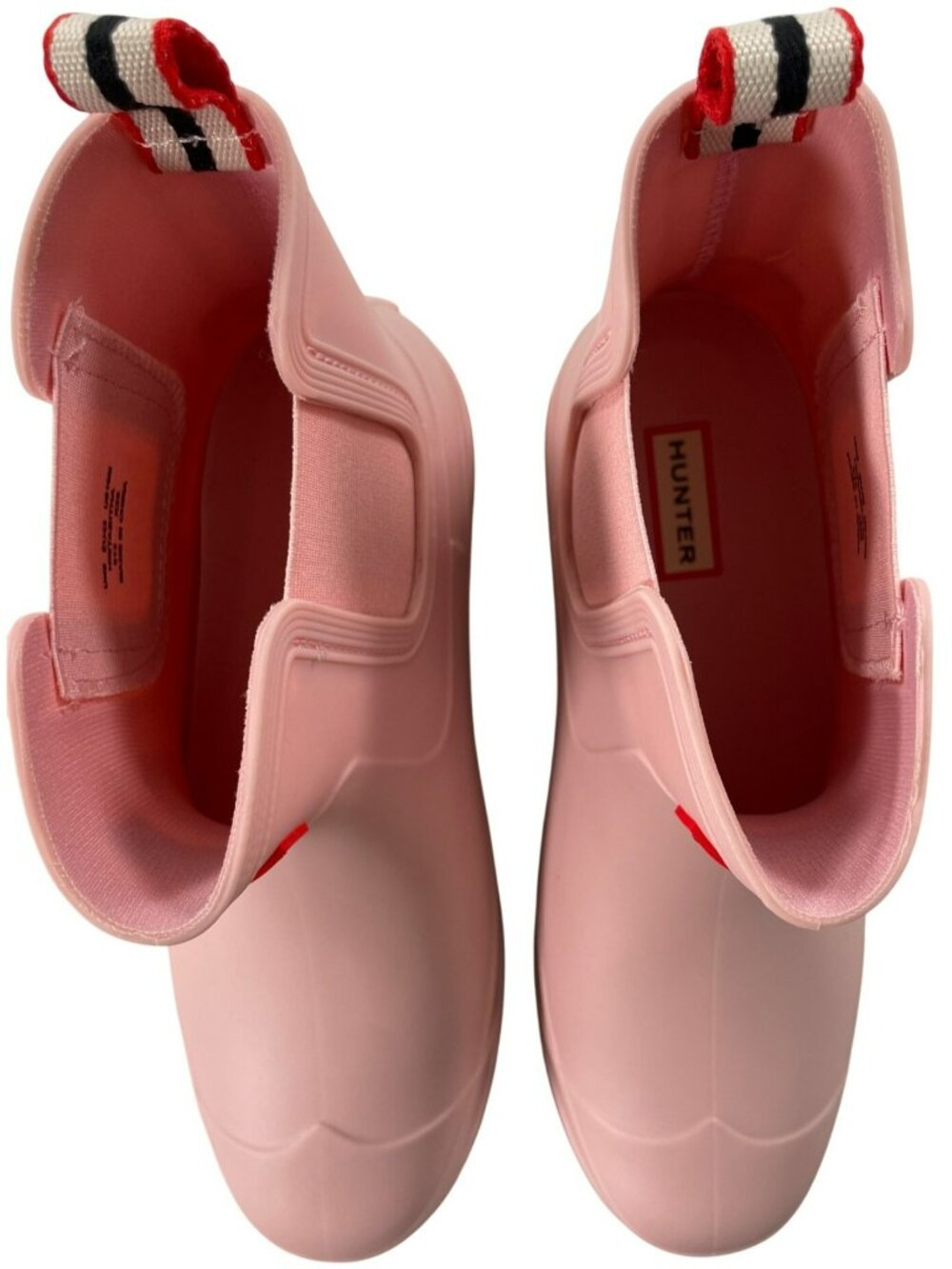 Hunter Tabitha Rain Boots Medium Pink Waterproof Durable Rubber Wmn's Sz 10 NEW - Picture 7 of 12